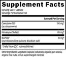 coq10 & biopqq global healing supplement facts