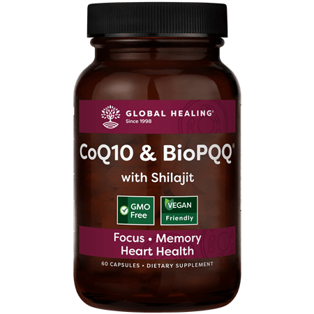CoQ10 & BioPQQ with Shilajit Global Healing