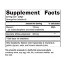 coq10 st 200 mg metagenics supplement facts