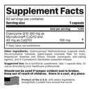 coq10 with srt (jigsaw health) supplement facts