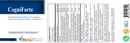cogniforte (vita aid) label