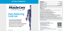 cold gel (musclecare) label