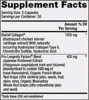 collagen booster supplement facts