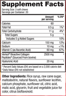 collagen replenish chews reserveage supplement facts