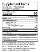 collagen shot orange mango momentous supplement facts