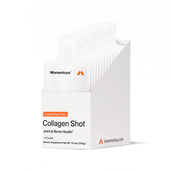 collagen shot orange mango momentous