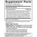 collagen skin & joint advanced (results rna) supplement facts
