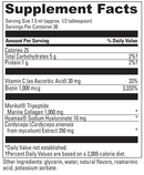 collagen bright davinci labs supplement facts