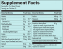 collagen plant based chocolate sunwarrior supplement facts