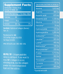 collagen powder nbi supplement facts