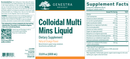 colloidal multi mins liquid genestra label
