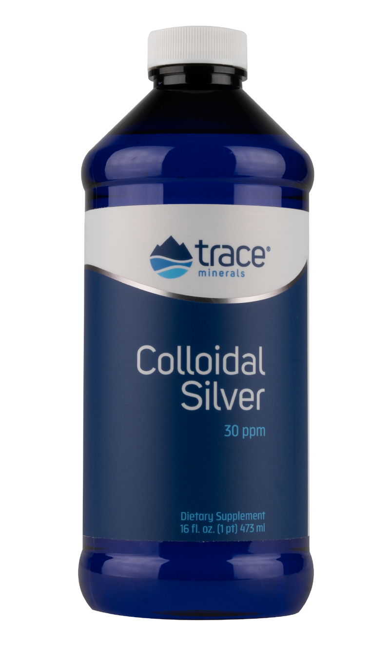 Colloidal Silver 30 ppm 16oz Trace Minerals Research