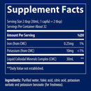 colloidal minerals trace minerals research supplement facts