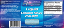 colloidal silver 250 ppm drs advantage label