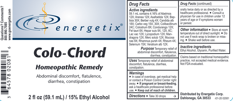 Colo-Chord (Energetix) Label