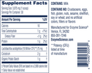 colostrum + probiotics powder enzyme science supplement facts