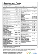 complete cleanse chocolate (inwell biosciences) supplement facts