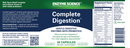 complete digestion enzyme science label
