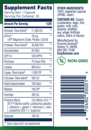 complete digestion enzyme science supplement facts