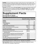 complivir (nutra biogenesis) supplement facts
