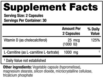 ConceptionXR Motility Support Formula (Theralogix) supplement facts