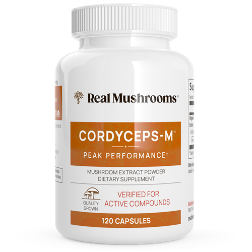 Cordyceps Mushroom Extract Capsules (Real Mushrooms)