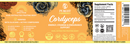 cordyceps mushroom extract (purest mushrooms) label