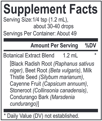 core black radish blend energetix supplement facts