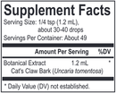 core cat's claw (energetix) supplement facts