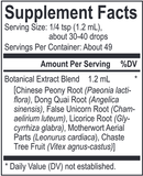 core dong quai blend (energetix) supplement facts