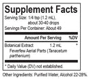 core feverfew energetix supplement facts