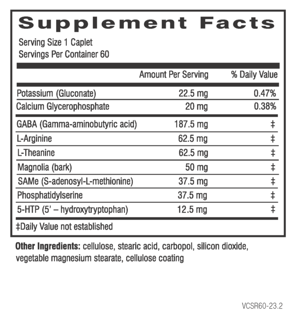 cortisol stress reset doctor wilson's original formulations supplement facts
