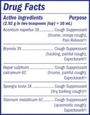 daytime cough & bronchial syrup boericke & tafel drug facts