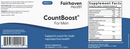 countboost for men (fairhaven health) label
