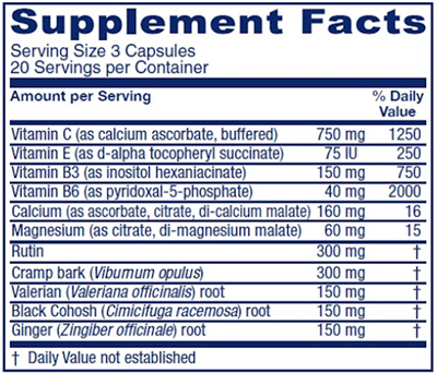 Cramp Bark Extra Vitanica supplements