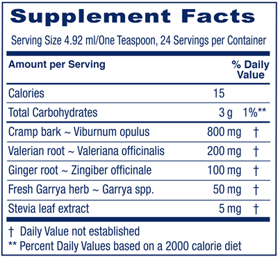 Cramp Calm Tonic Vitanica supplements