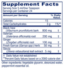 cramp soothe tonic vitanica supplement facts