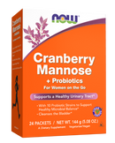 cranberry mannose + probiotics now foods