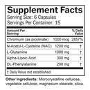 craving control brainmd supplement facts