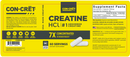 creatine hcl capsules con-cret label