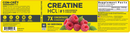 creatine hcl powder raspberry (con-cret) label