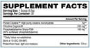 creatine well (wellex) supplement facts