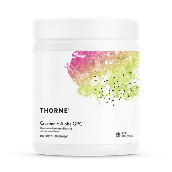 creatine + alpha gpc watermelon lemonade flavored thorne