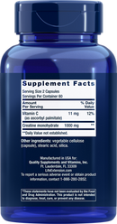 buy creatine capsules (life extension)