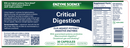 critical digestion enzyme science label