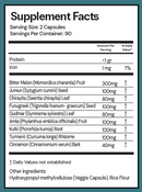 curalin curalife usa supplement facts