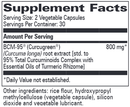curcumin bcm-95 progressive labs supplement facts