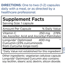 curcumin + c (metabolic maintenance) supplement facts