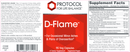 d-flame (protocol for life balance) label