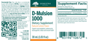 d-mulsion 1000 genestra label